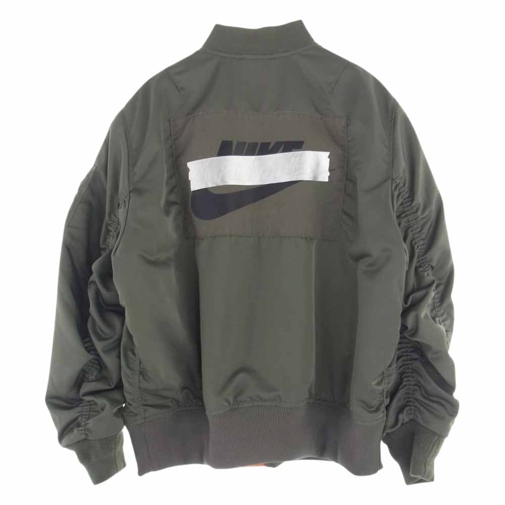 NIKE ナイキ 20AW CZ1671-380 PUNK PACK BOMBER JACKET パンク パック ボンバー ジャケット メタルロゴ カーキ系 XL【中古】