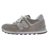 NEW BALANCE ニューバランス ML574EGG 574 スエード メッシュ スニーカー グレー系 25.5cm【中古】