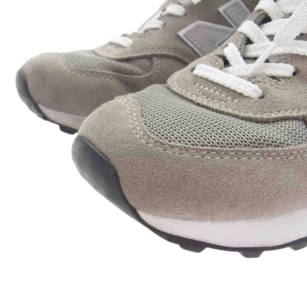 NEW BALANCE ニューバランス ML574EGG 574 スエード メッシュ スニーカー グレー系 25.5cm【中古】