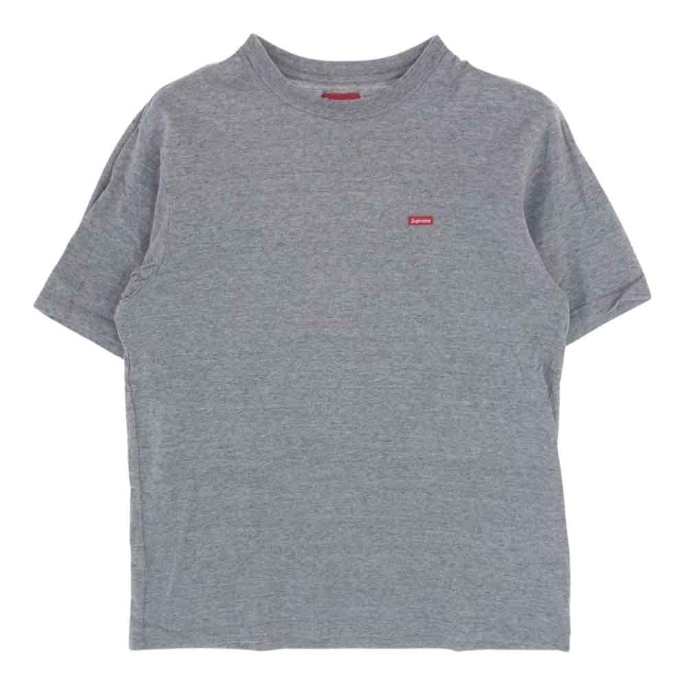 Supreme シュプリーム 18SS Small Box Logo Tee スモール ボックスロゴ 半袖 Tシャツ グレー系 S【中古】