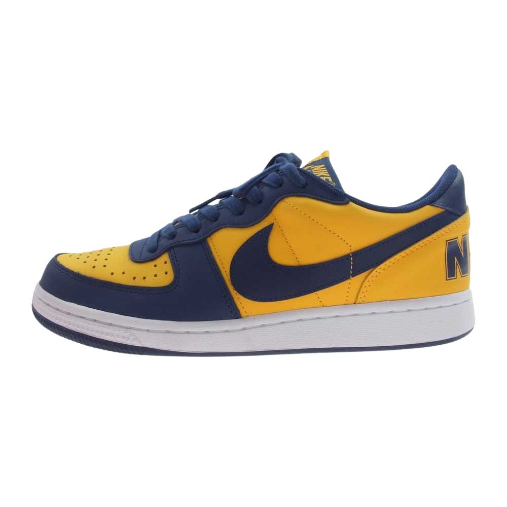 NIKE ナイキ FJ4206-700 TERMINATOR LOW OG UNIVERSITY GOLD ターミネーター ロー ユニバーシティ ゴールド スニーカー イエロー系 ブルー系 26cm【中古】