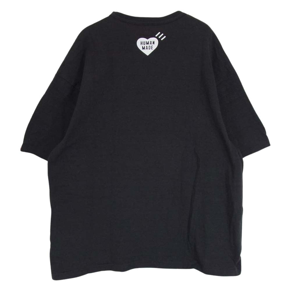 HUMAN MADE ヒューマンメイド GRAPHIC T-SHIRT NIGO ニゴー ガールズドントクライ グラフィック 半袖 Tシャツ ブラック系 2XL【中古】