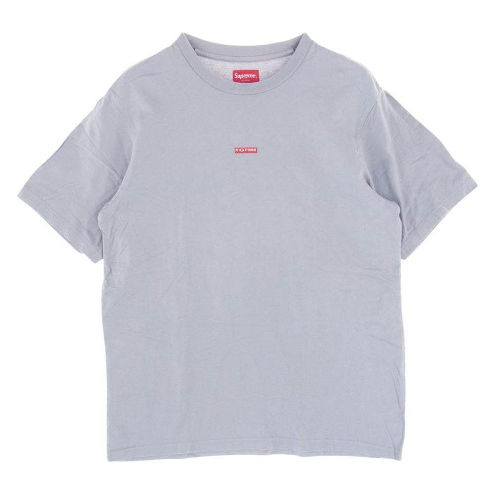 Supreme シュプリーム 22SS Typewriter S/S Top Tee タイプライター半袖 Tシャツ グレー系 S【中古】