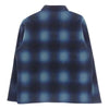 Supreme シュプリーム 20AW Shadow Plaid Fleece Shirt シャドウ プラッド フリース シャツ ネイビー系 ブルー系 M【中古】