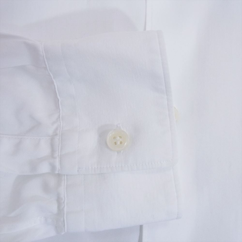 COMME des GARCONS コムデギャルソン CDGS2PL フランス製 FOREVER Narrow Classic Long Sleeve Shirt White コットン 長袖 シャツ ホワイト系 L【中古】