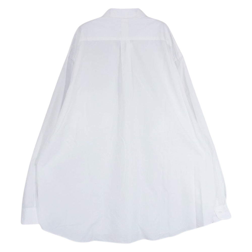 COMOLI コモリ 22SS V01-02001 コモリシャツ コットン 長袖 シャツ ホワイト ホワイト系 4【中古】