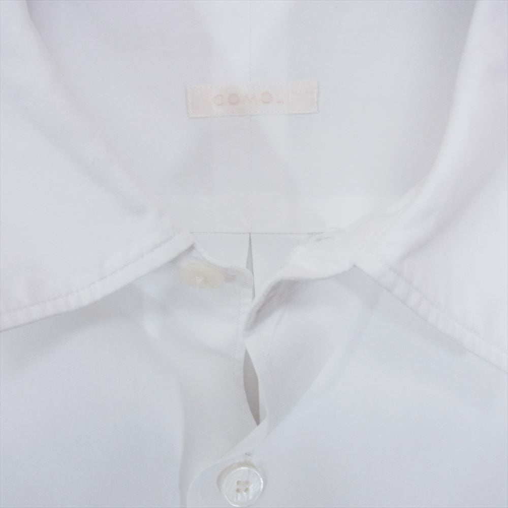 COMOLI コモリ 22SS V01-02001 コモリシャツ コットン 長袖 シャツ ホワイト ホワイト系 4【中古】