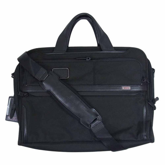 TUMI トゥミ 2603108D3 ALPHA3 2WAY アルファ オーガナイザー ポートフォリオ ブリーフケース  ブラック系【極上美品】【中古】