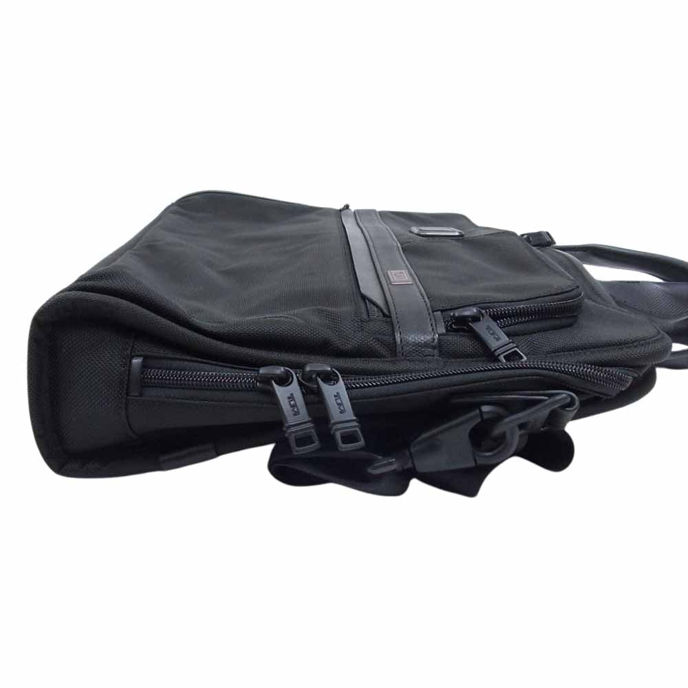TUMI トゥミ 2603108D3 ALPHA3 2WAY アルファ オーガナイザー ポートフォリオ ブリーフケース  ブラック系【極上美品】【中古】