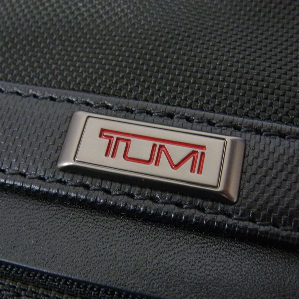 TUMI トゥミ 2603108D3 ALPHA3 2WAY アルファ オーガナイザー ポートフォリオ ブリーフケース  ブラック系【極上美品】【中古】