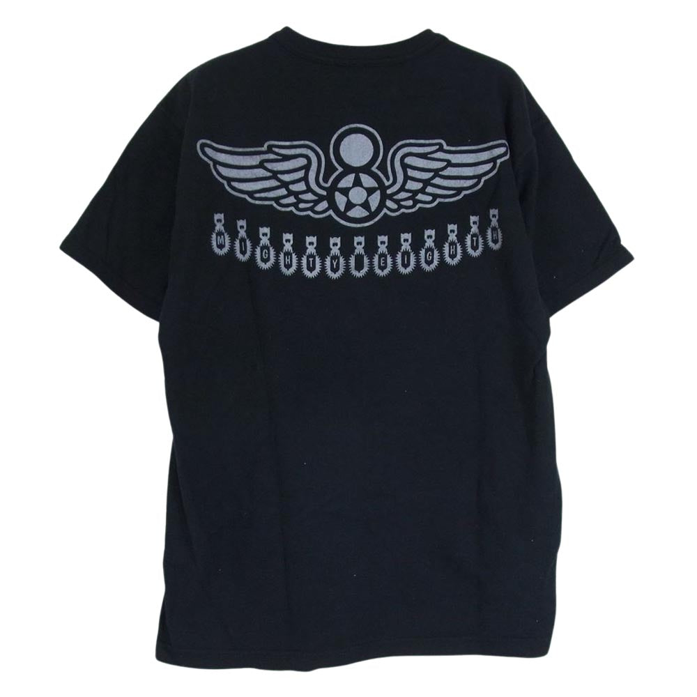 TOY'S McCOY トイズマッコイ wild children ワイルド チルドレン プリント Tシャツ ブラック系 M【中古】