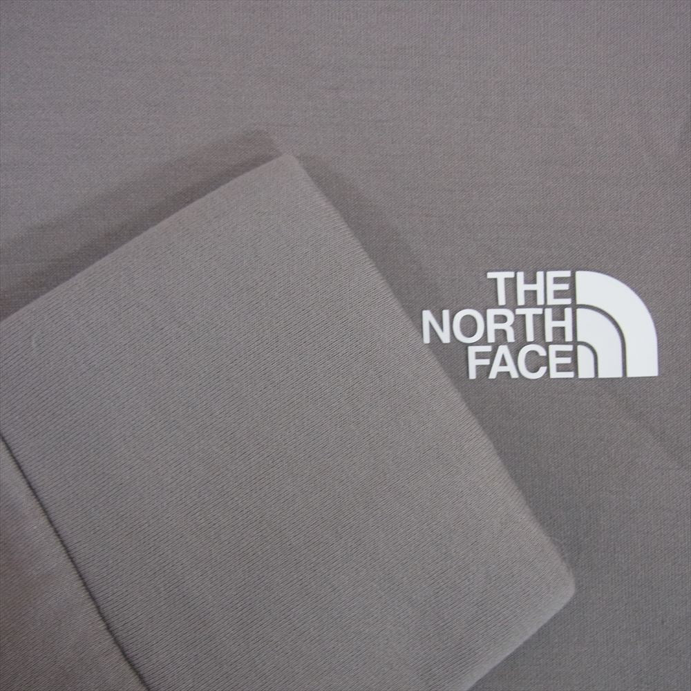 THE NORTH FACE ノースフェイス NT12086 TECH AIR SWEAT WIDE HOODIE テック エ スウェット ワイド フーディー ロゴ パーカー カーキ系 M【中古】