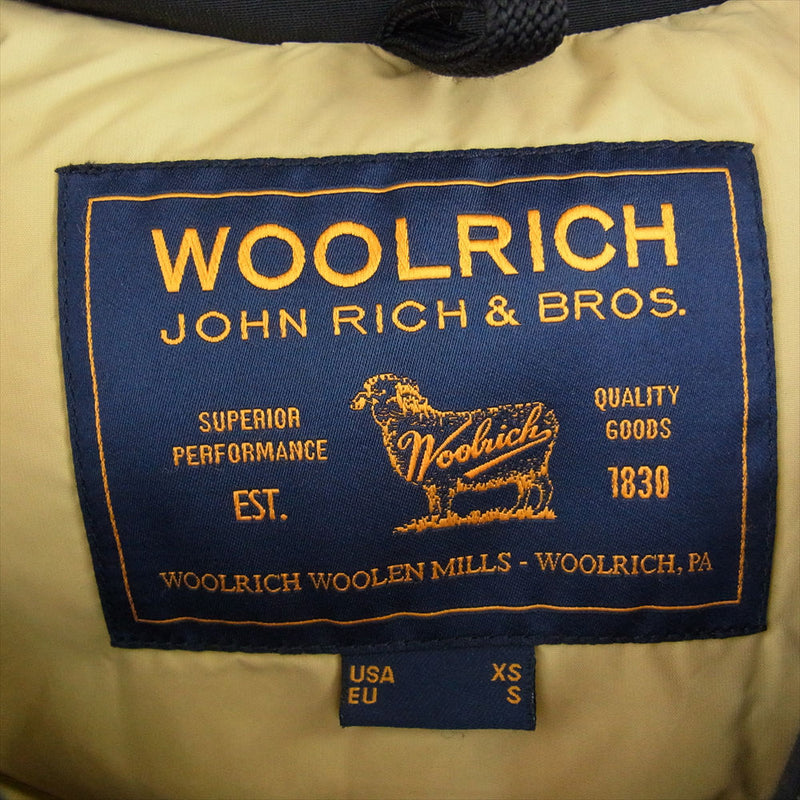 WOOLRICH ウールリッチ 17AW 1702061 ARCTIC PARKA アークティックパーカー  ダウンジャケット ブラック系 USA:XS/EU:S【中古】