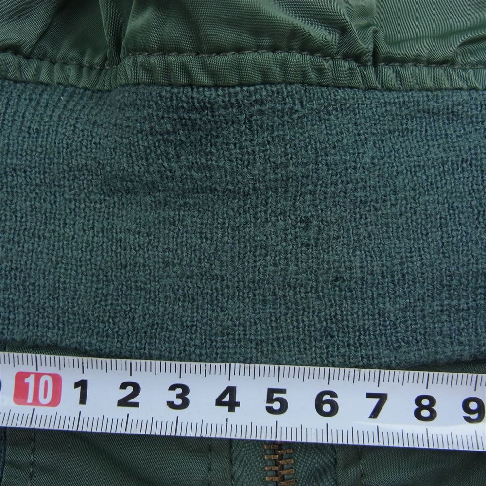 ALPHA アルファ USA製 U.S. AIR FORCE L-2B フライト ジャケット カーキ系 S【中古】