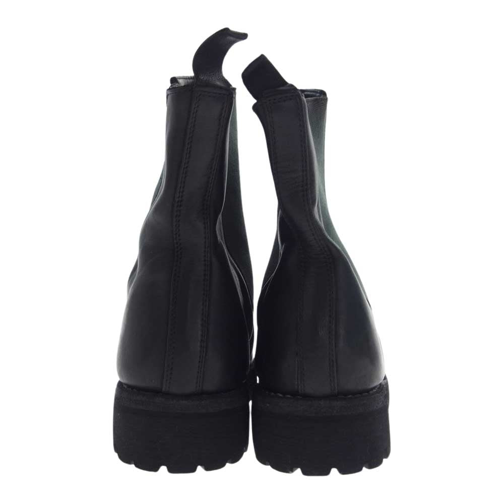 GUIDI グイディ 76V CHELSEA BOOT サイドゴア チェルシー ブーツ ブラック系 42【極上美品】【中古】