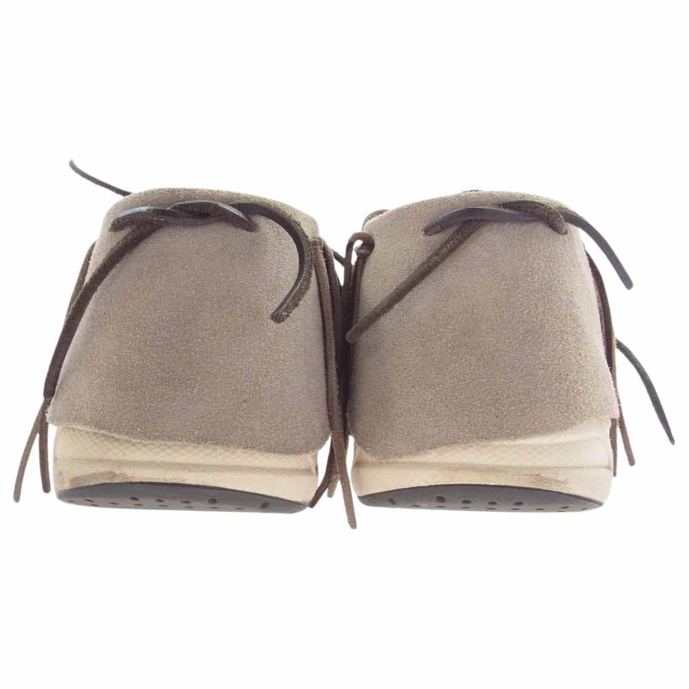 VISVIM ビズビム FBT VEG SUEDE スエード ローカット モカシン シューズ ダークグレー系 US10【中古】