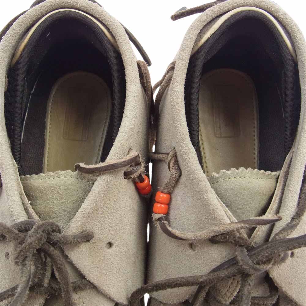 VISVIM ビズビム FBT VEG SUEDE スエード ローカット モカシン シューズ ダークグレー系 US10【中古】