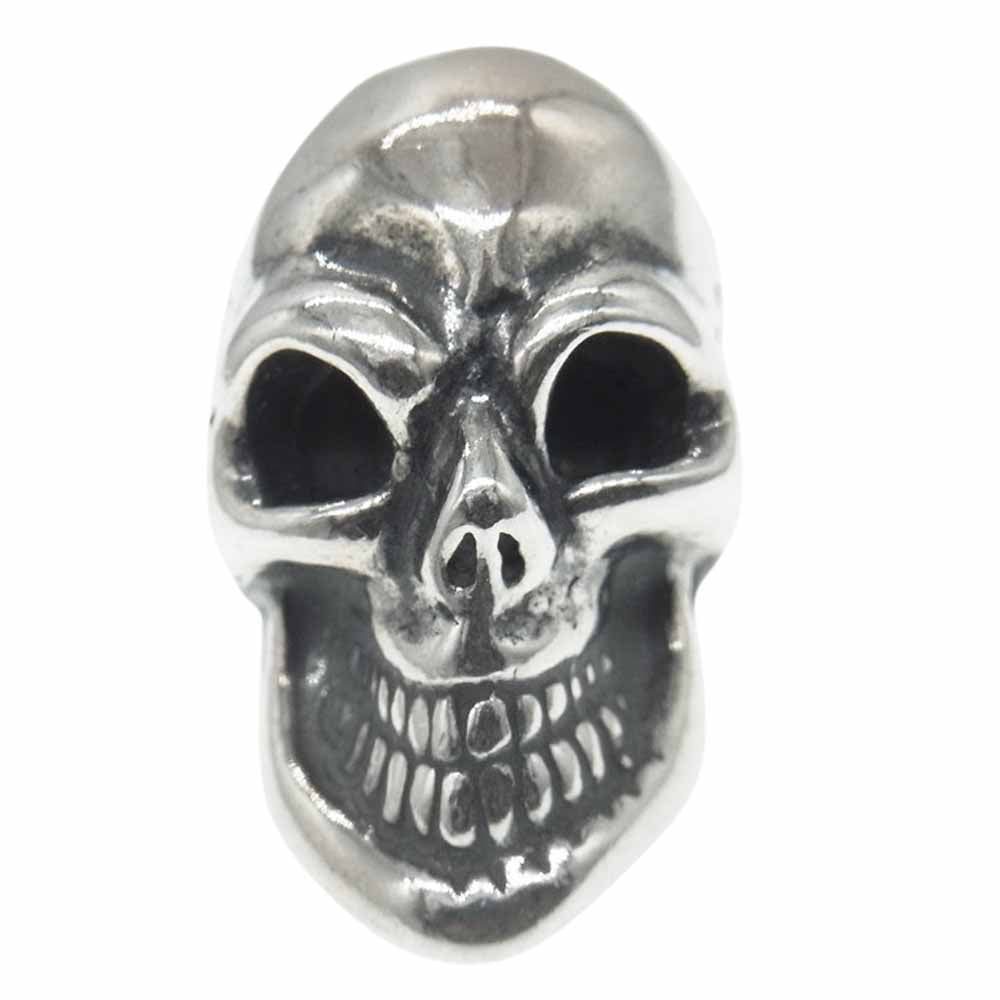 BILL WALL LEATHER ビルウォールレザー C350 VINTAGE SKULL BEAD ヴィンテージスカル ビーズ 1個 シルバー系【中古】
