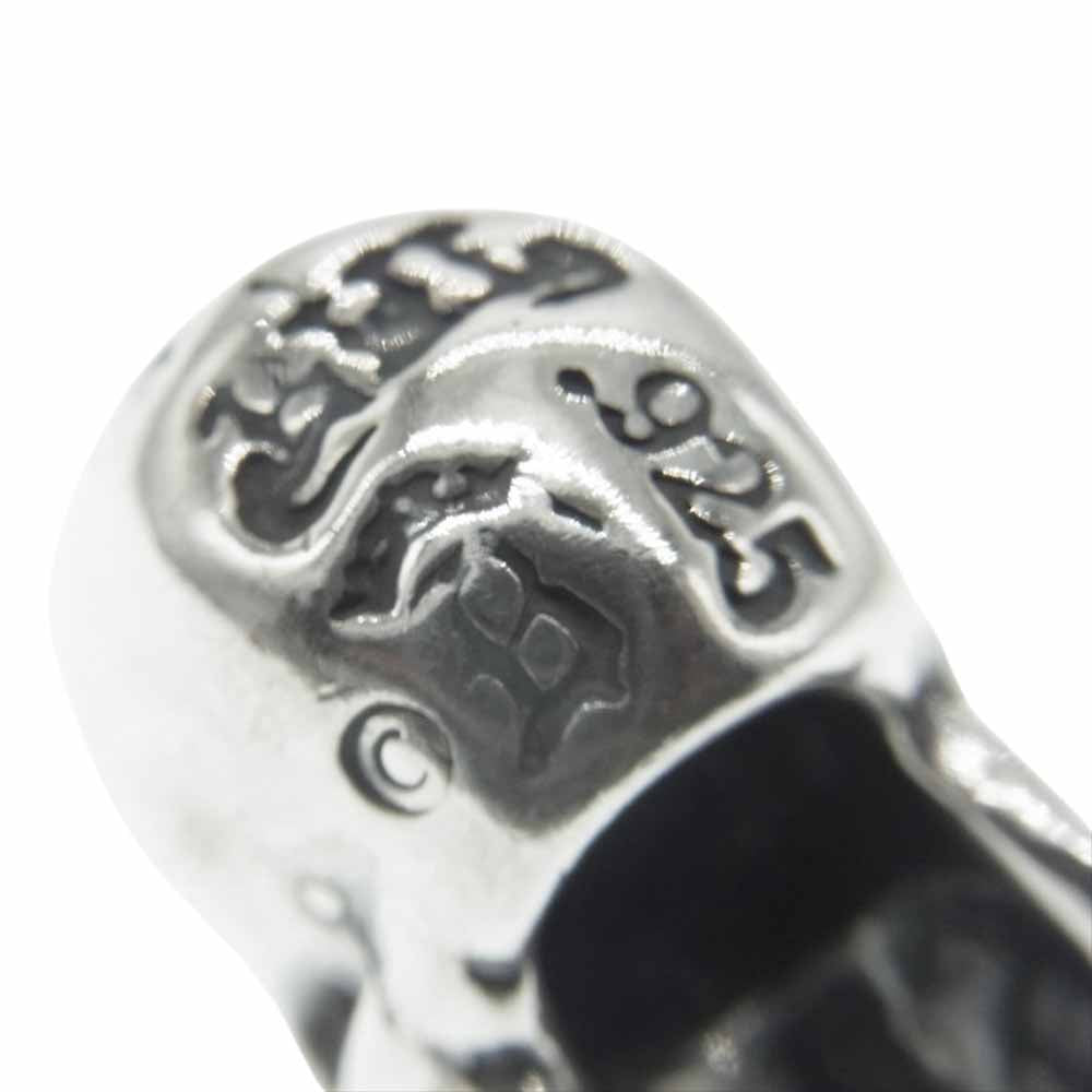 BILL WALL LEATHER ビルウォールレザー C350 VINTAGE SKULL BEAD ヴィンテージスカル ビーズ 1個 シルバー系【中古】