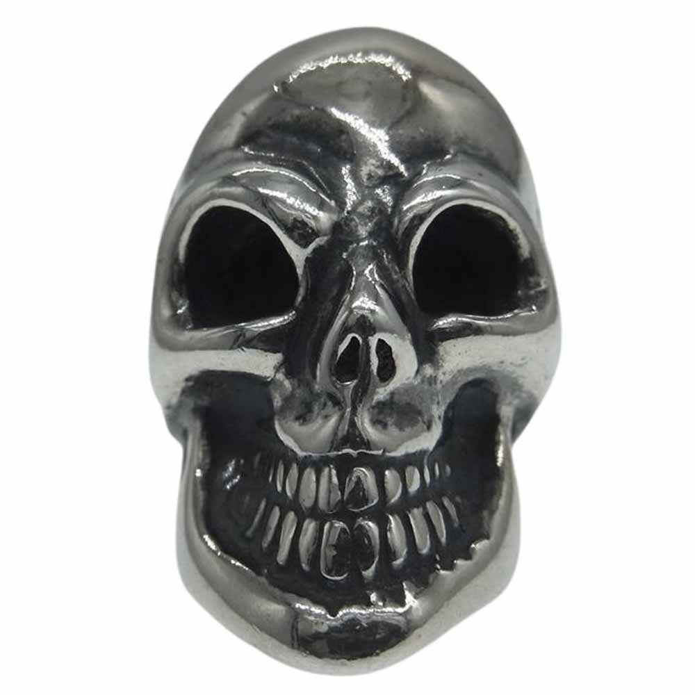 BILL WALL LEATHER ビルウォールレザー C350 VINTAGE SKULL BEAD ヴィンテージスカル ビーズ 1個 シルバー系【中古】