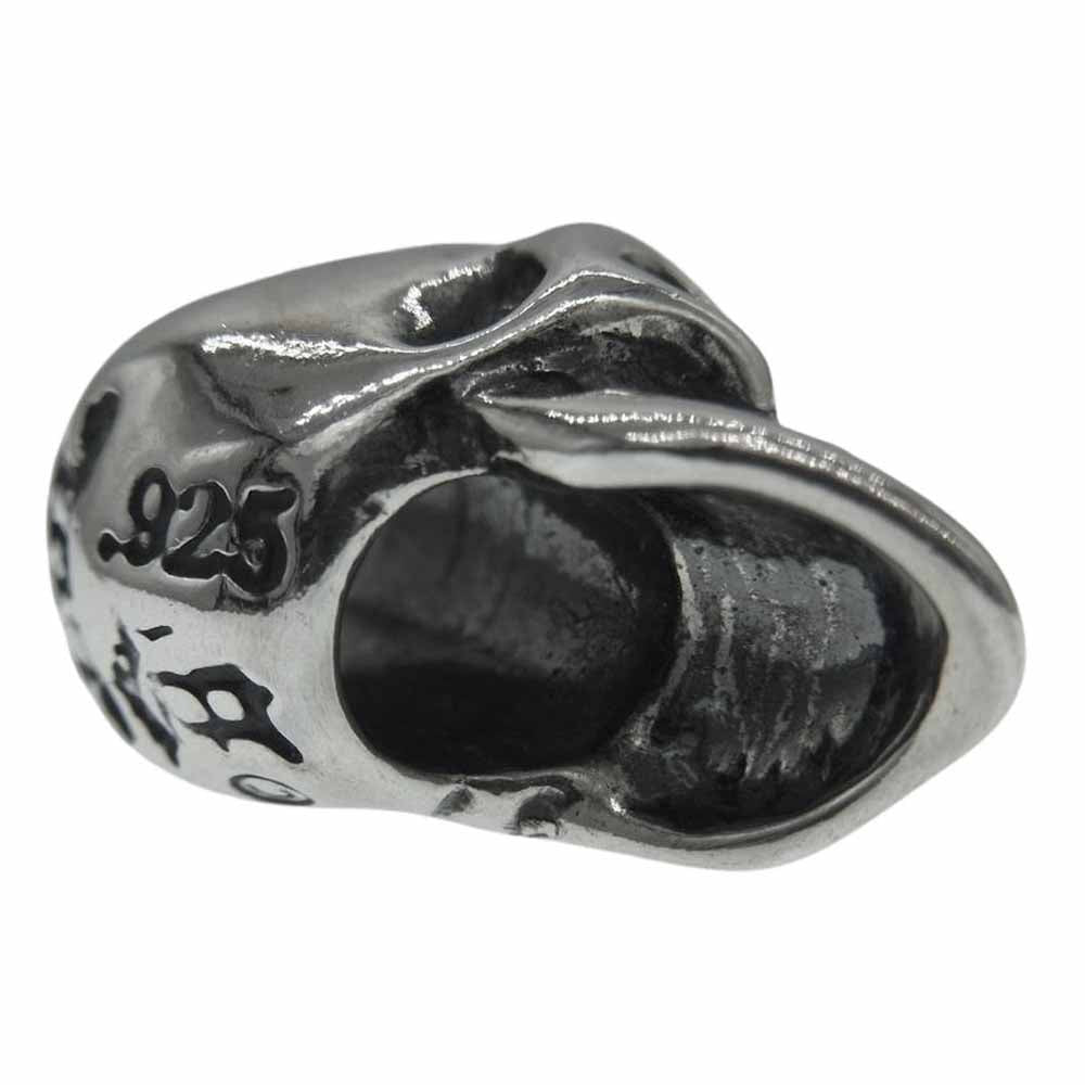 BILL WALL LEATHER ビルウォールレザー C350 VINTAGE SKULL BEAD ヴィンテージスカル ビーズ 1個 シルバー系【中古】