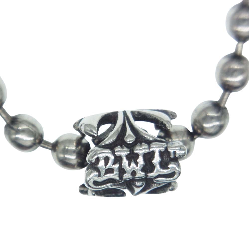 BILL WALL LEATHER ビルウォールレザー N863 LARGE BALL CHAIN 23inch ラージ ボールチェーン シルバー系【中古】