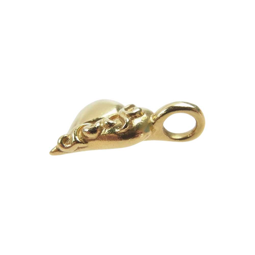 BILL WALL LEATHER ビルウォールレザー 18K 全金 ハート チャーム ペンダントトップ ゴールド系【中古】