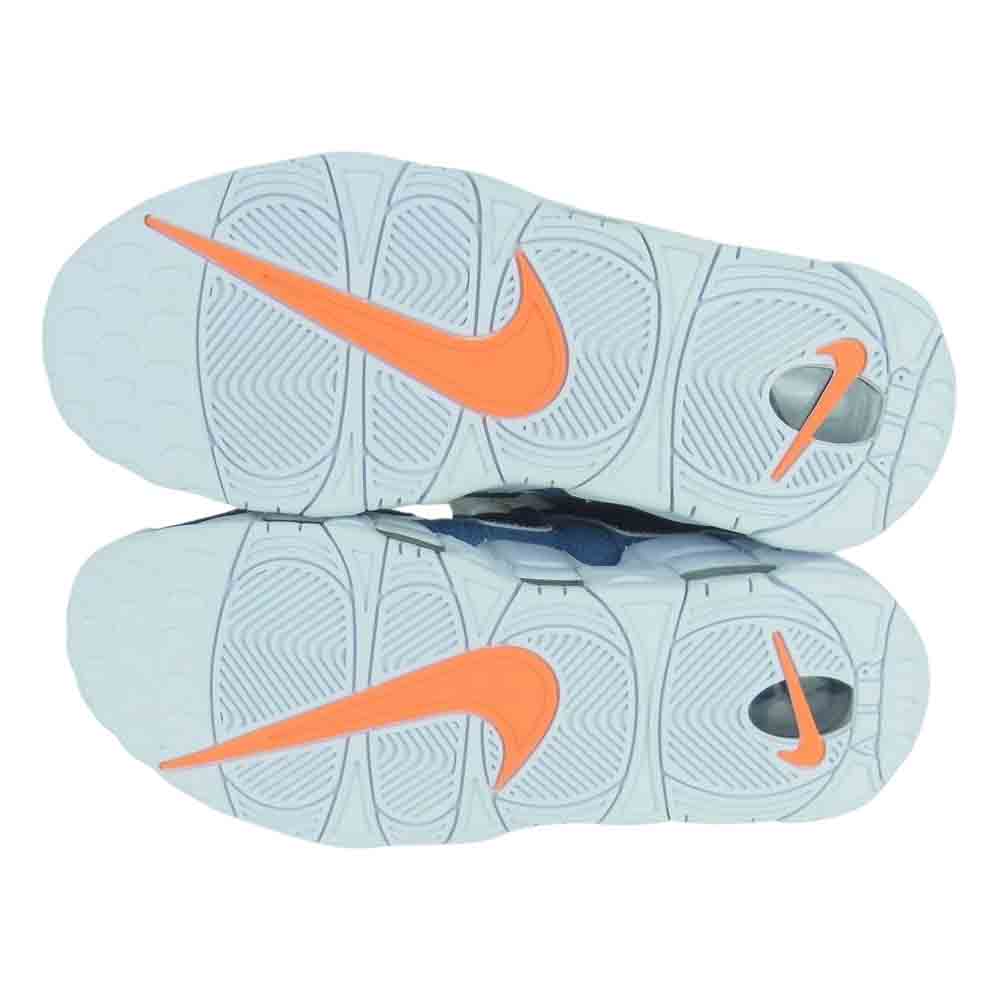 NIKE ナイキ CJ6125-100 Air More Uptempo 96 QS Denim エアモアアップテンポ モアテン デニム スニーカー インディゴブルー系 27cm【中古】
