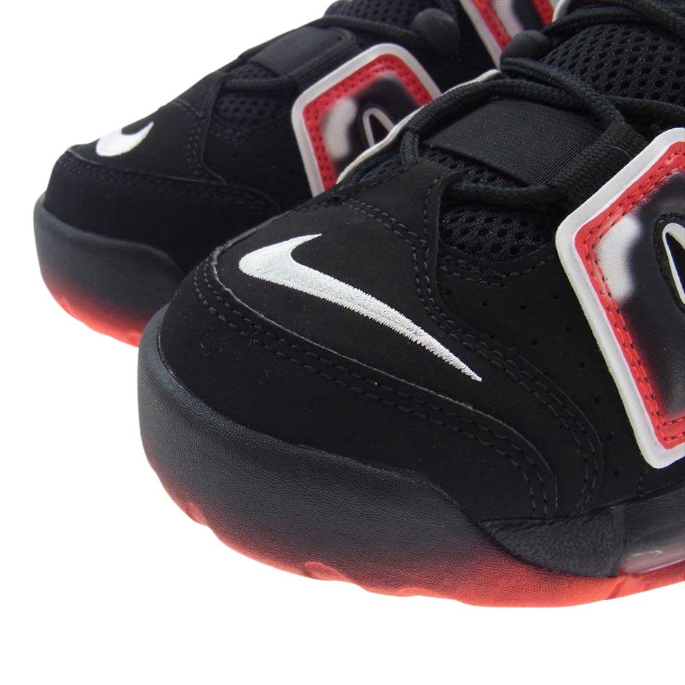 NIKE ナイキ CJ6129-001  AIR MORE UPTEMPO LASER CRIMSON 96 エア モア アップテンポ モアテン レーザークリムゾン スニーカー ブラック系 27cm【中古】