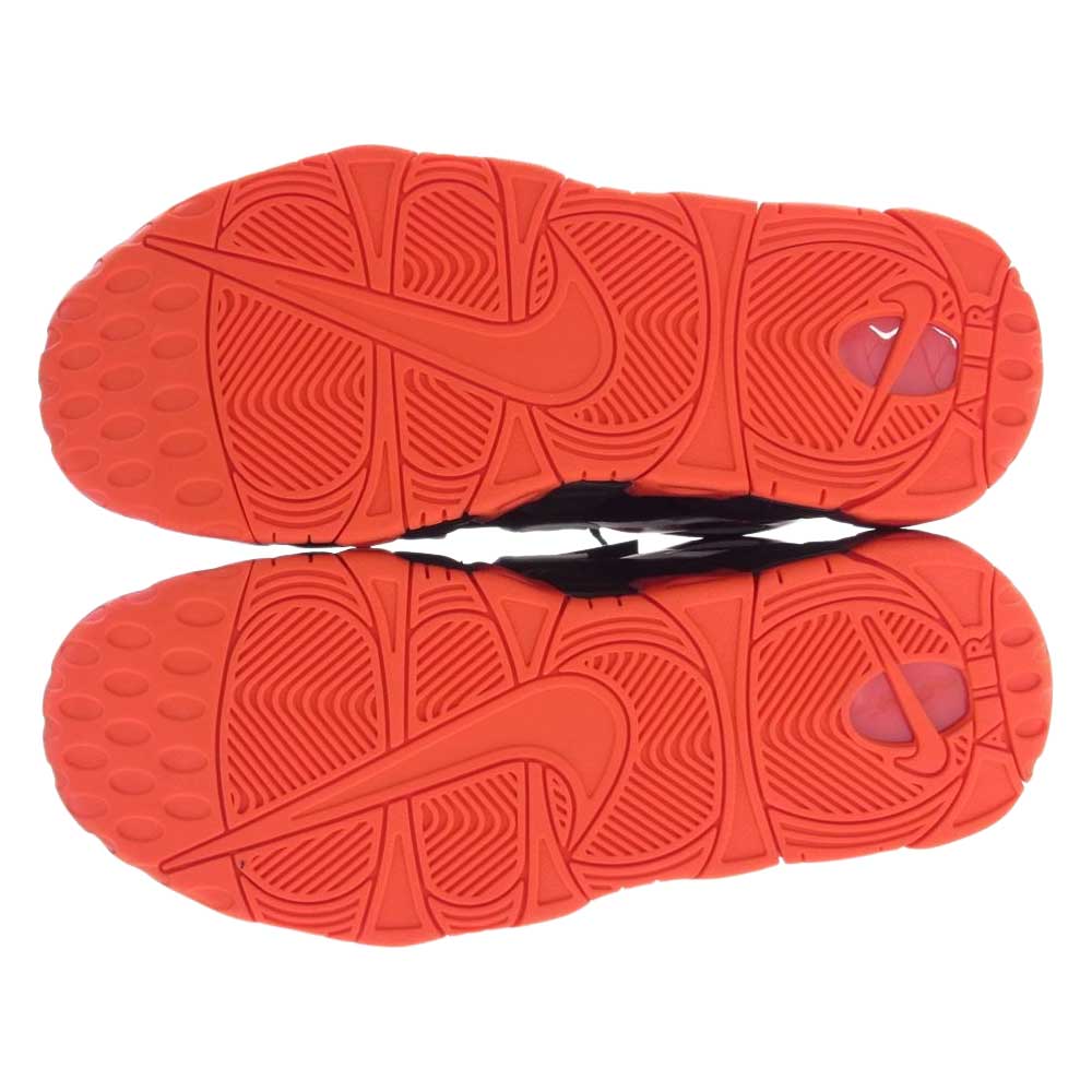 NIKE ナイキ CJ6129-001  AIR MORE UPTEMPO LASER CRIMSON 96 エア モア アップテンポ モアテン レーザークリムゾン スニーカー ブラック系 27cm【中古】