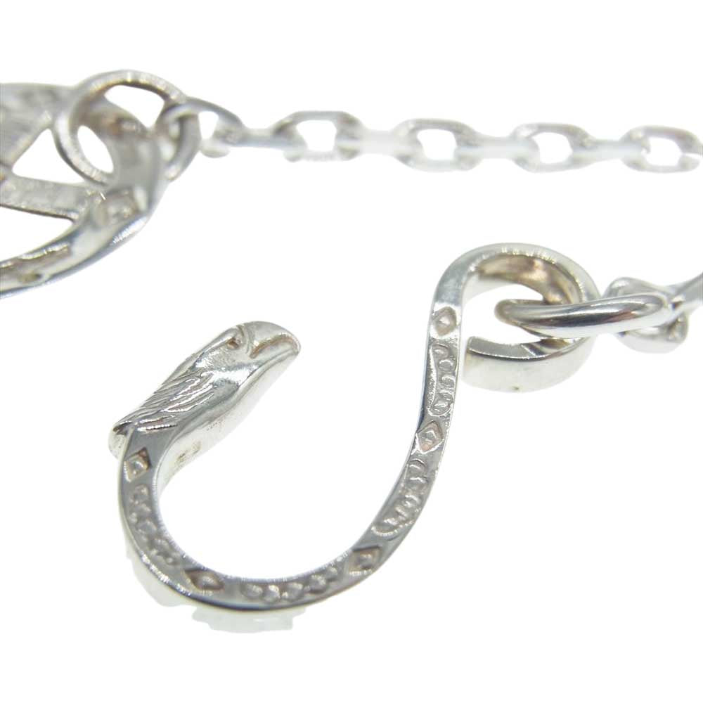 TARO WASHIMI ワシミタロウ 鷲見太郎 イーグルフック メディスンホイール チェーン ネックレス シルバー系【中古】