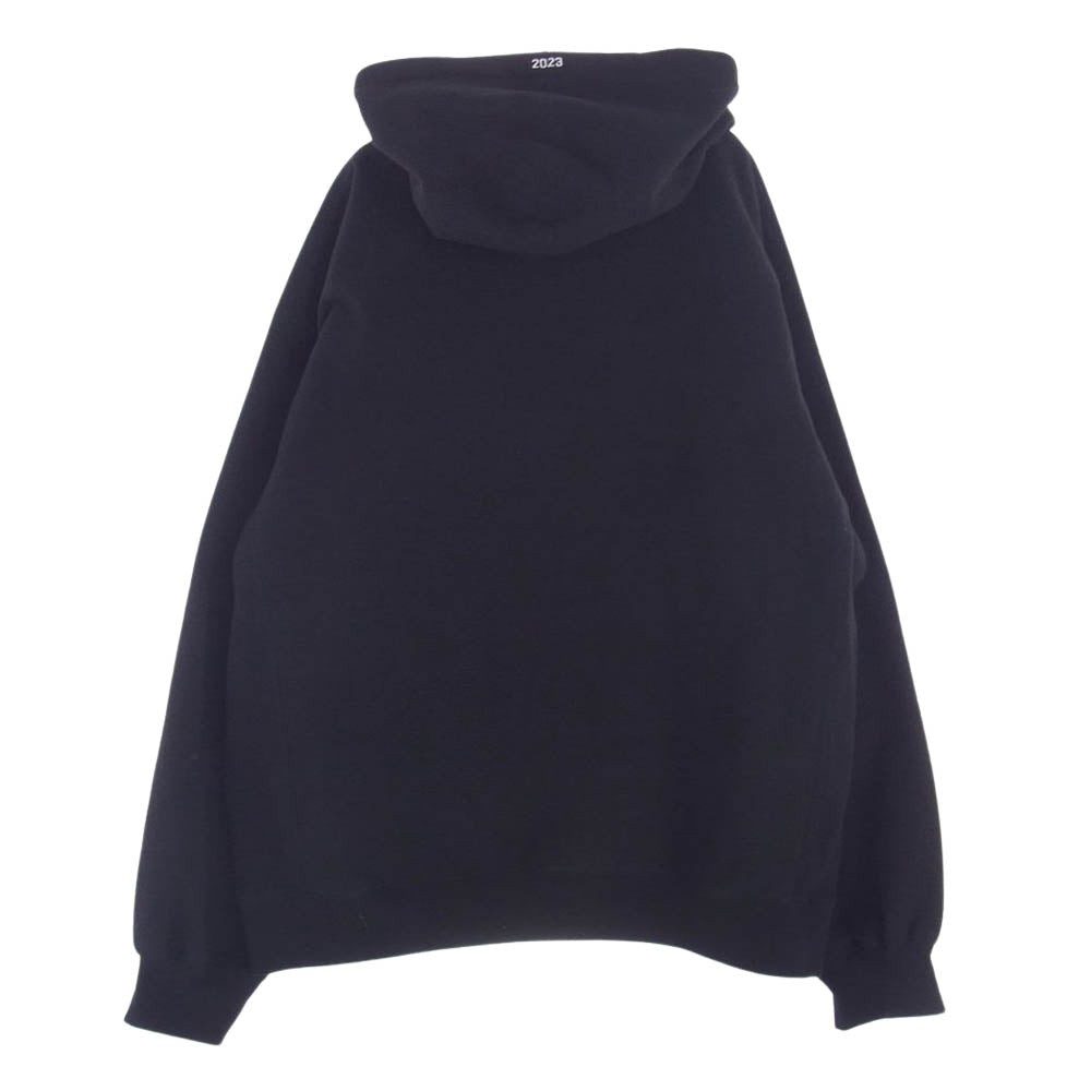 Supreme シュプリーム 23AW Box Logo Hooded Sweatshirt ボックスロゴ フーディー スウェット パーカー ブラック系 XXL【美品】【中古】