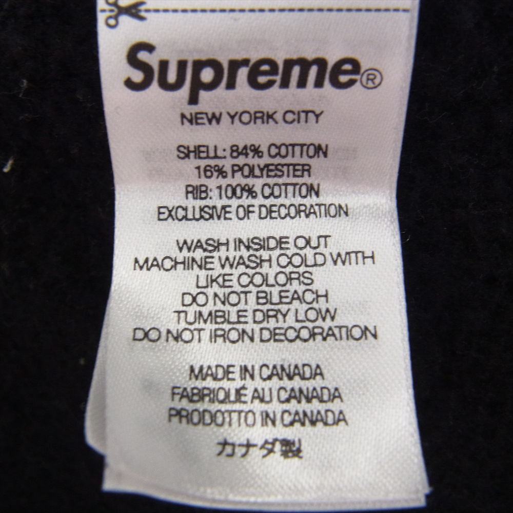 Supreme シュプリーム 23AW Box Logo Hooded Sweatshirt ボックスロゴ フーディー スウェット パーカー ブラック系 XXL【美品】【中古】