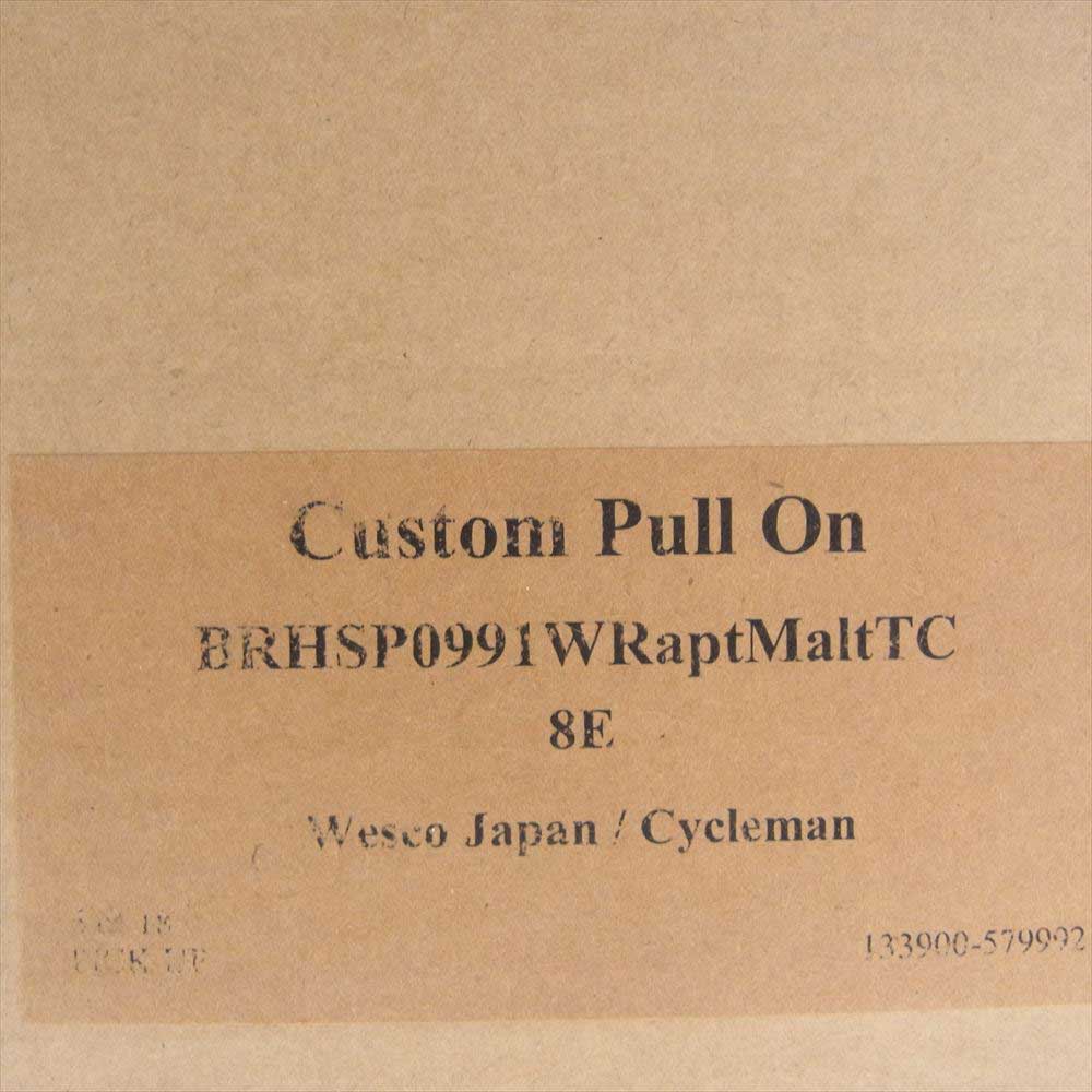 WESCO ウエスコ HORSHIDE MORRISON ホースハイド モリソン 2019 JAPAN LIMITED ブーツ ブラウン系 8E 【中古】