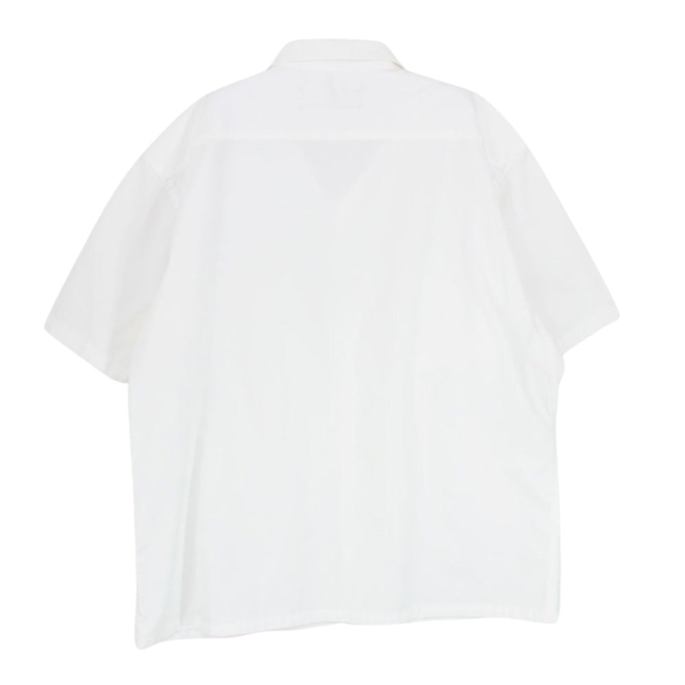 TENDERLOIN テンダーロイン T-WORK SHT S/S 半袖 ワーク シャツ  ホワイト系 XL【中古】