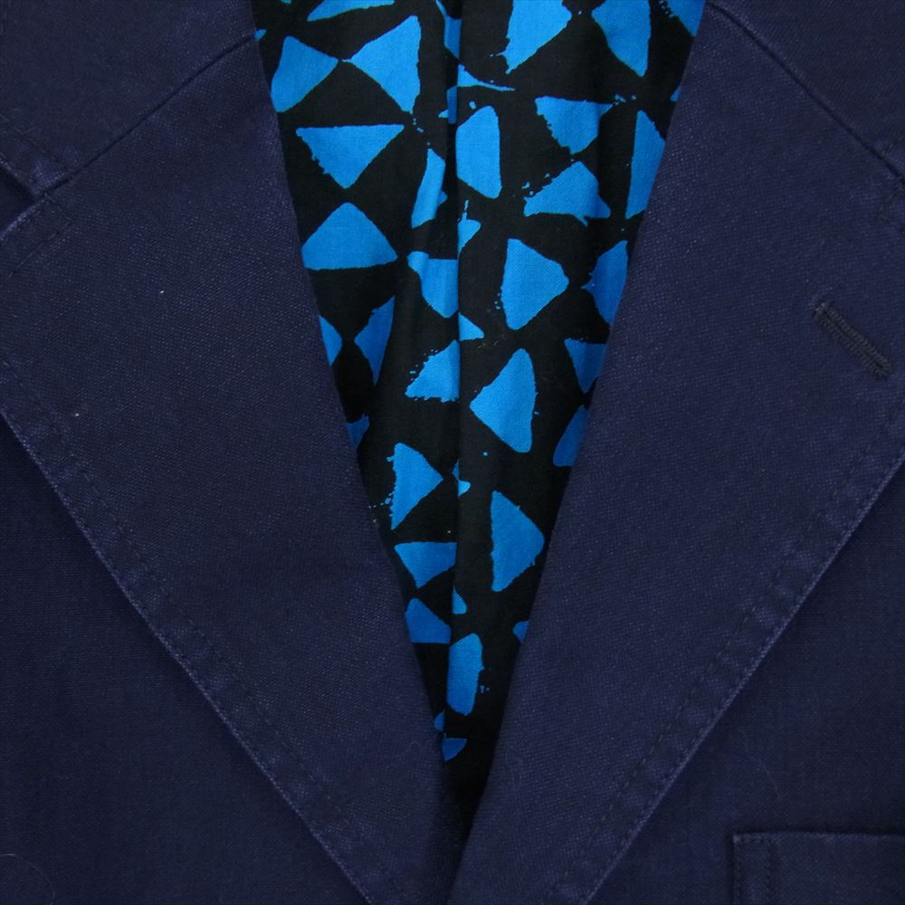 The Stylist Japan ザスタイリストジャパン TSJJ-84405-07 3ツボタン テーラード ジャケット ネイビー系 M【中古】