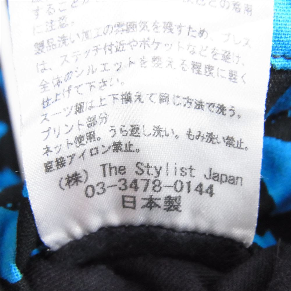 The Stylist Japan ザスタイリストジャパン TSJJ-84405-07 3ツボタン テーラード ジャケット ネイビー系 M【中古】