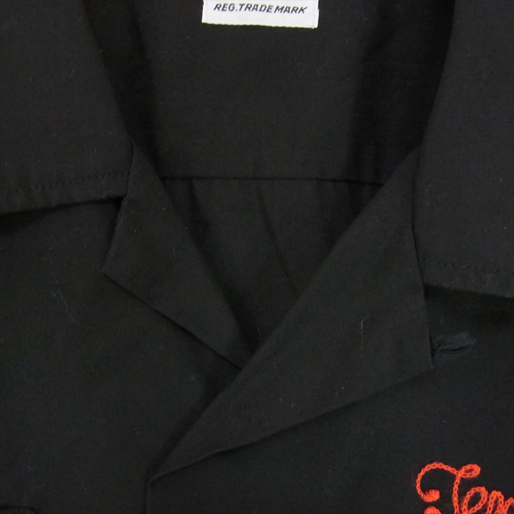 TENDERLOIN テンダーロイン T-RAYON SHT S/S レーヨン 半袖 シャツ ブラック系 S【中古】