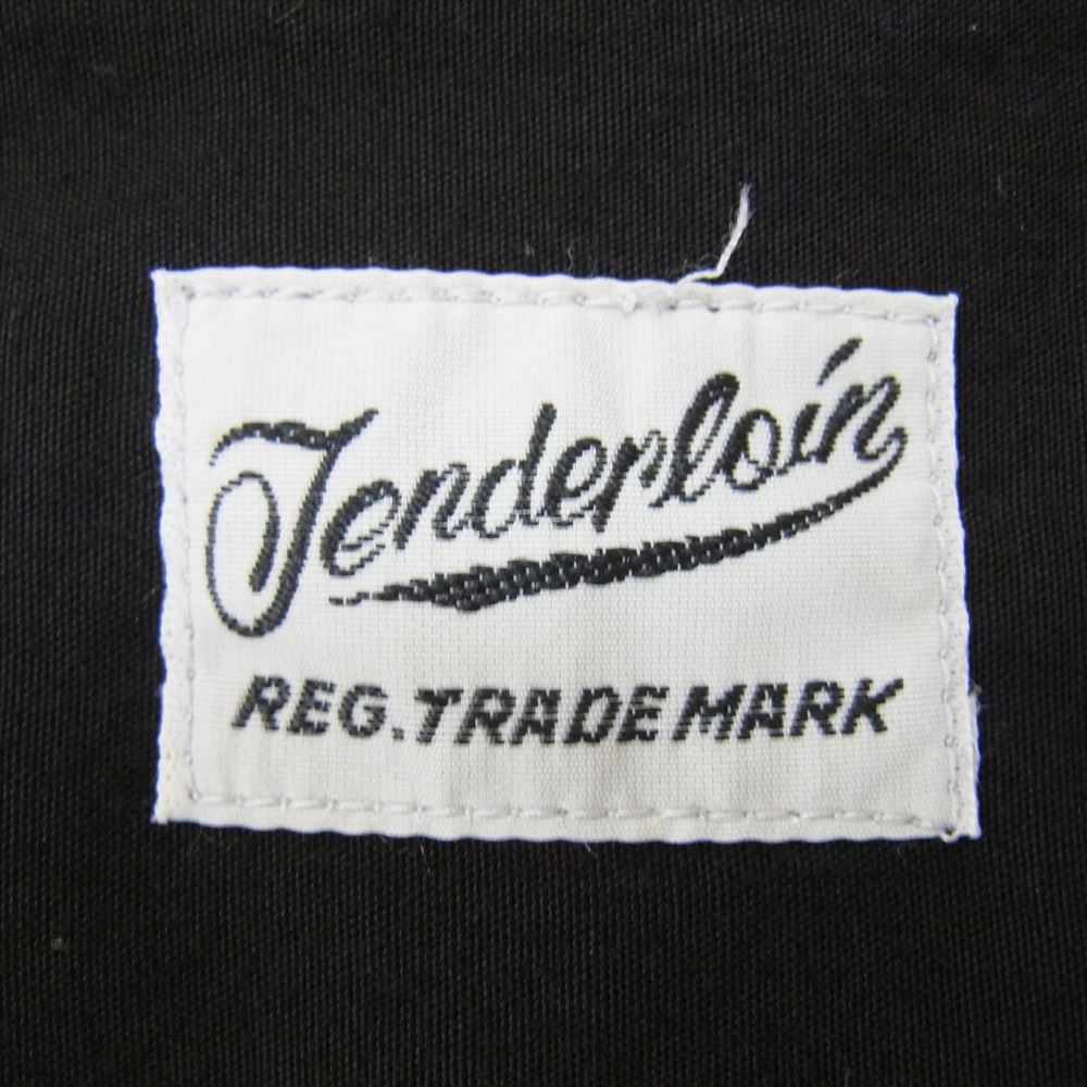 TENDERLOIN テンダーロイン T-RAYON SHT S/S レーヨン 半袖 シャツ ブラック系 S【中古】