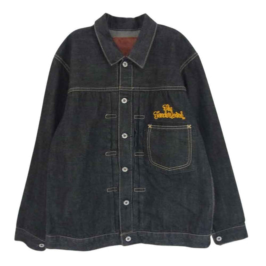 TENDERLOIN テンダーロイン T-1ST BLACK DENIM JACKET ブラック デニム ジャケット ブラック系 M【中古】
