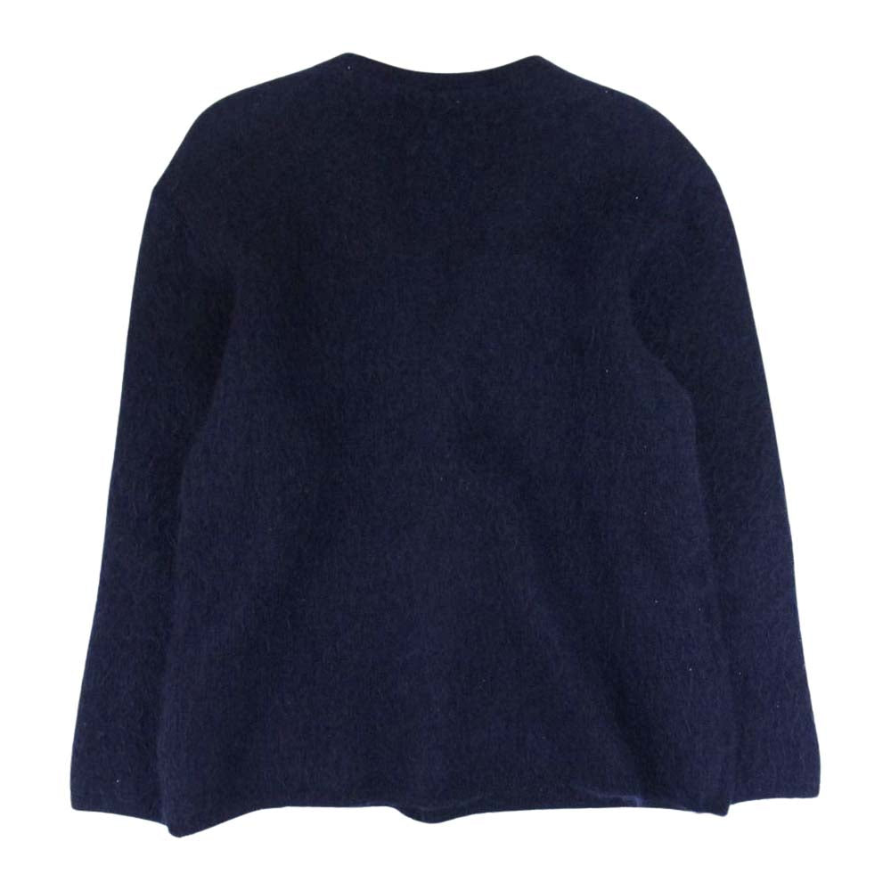 TENDERLOIN テンダーロイン T-MOHAIR CARDIGAN モヘア カーディガン ネイビー系 M【中古】