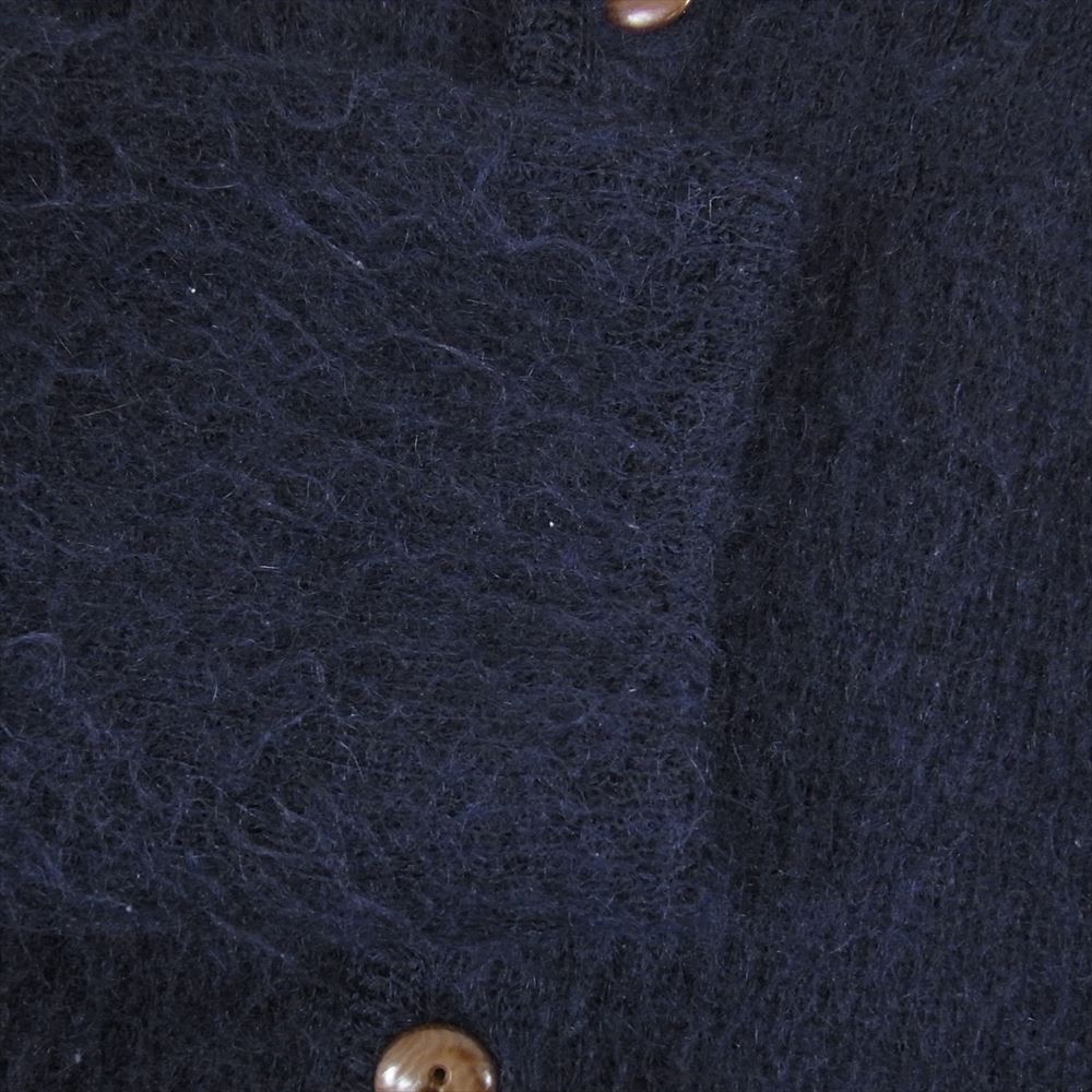 TENDERLOIN テンダーロイン T-MOHAIR CARDIGAN モヘア カーディガン ネイビー系 M【中古】
