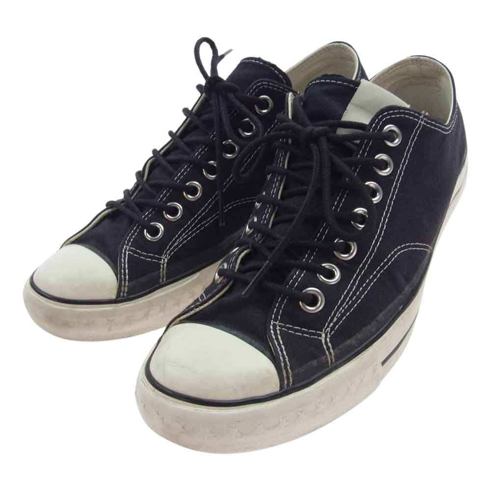 CONVERSE コンバース 1CL812 N.HOOLYWOOD エヌハリウッド Addict アディクト CH Canvas OX ローカット キャンバス スニーカー ブラック系 27cm【中古】