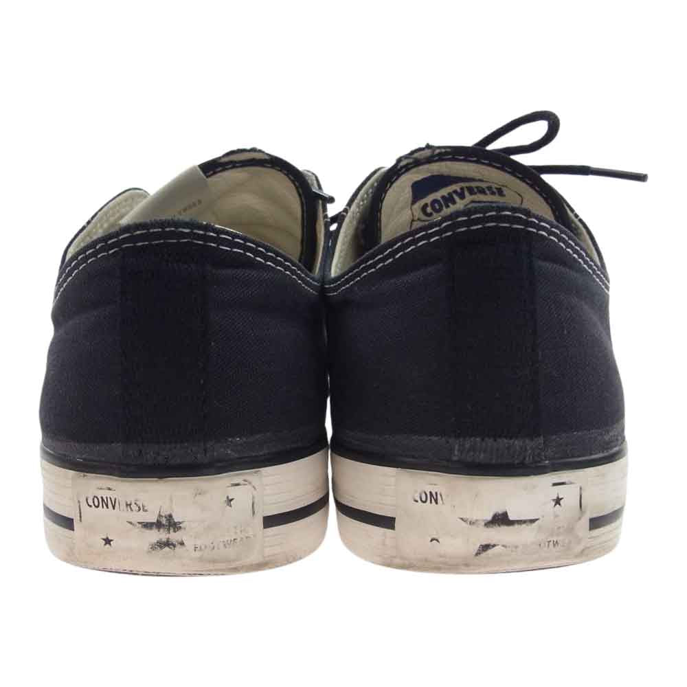 CONVERSE コンバース 1CL812 N.HOOLYWOOD エヌハリウッド Addict アディクト CH Canvas OX ローカット キャンバス スニーカー ブラック系 27cm【中古】
