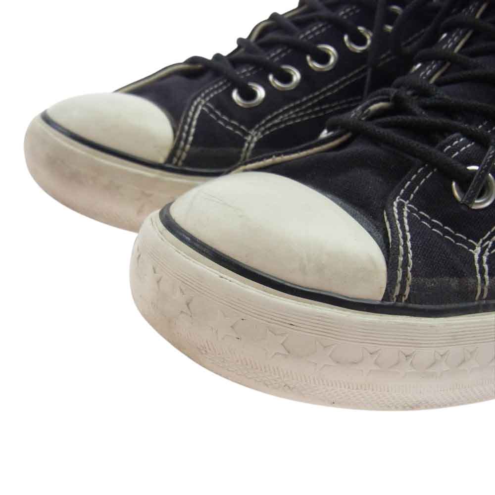CONVERSE コンバース 1CL812 N.HOOLYWOOD エヌハリウッド Addict アディクト CH Canvas OX ローカット キャンバス スニーカー ブラック系 27cm【中古】