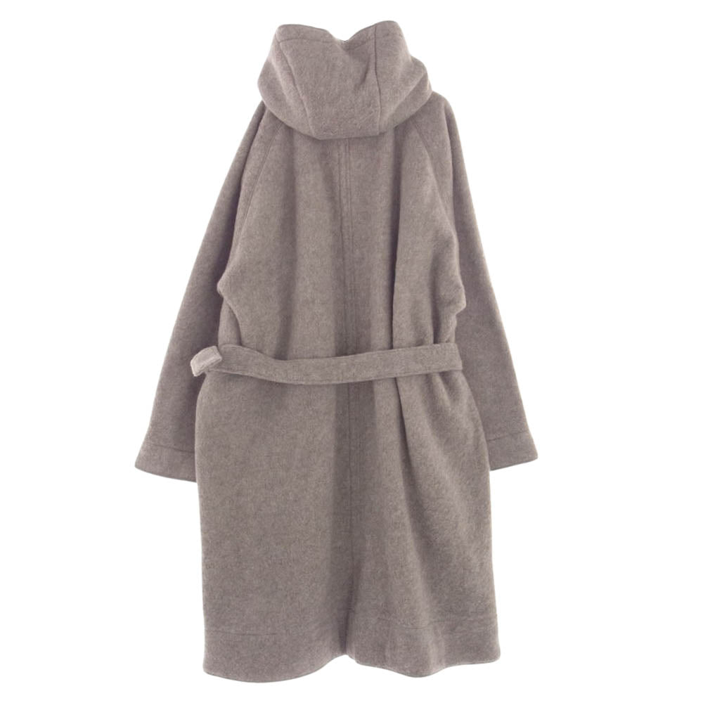 ト―ナイ 23AW TOH23FW-09 WOOL FLEECE RELAXED PARKA COAT ウールフリース リラックスパーカ モッズコート ベージュ系 3【新古品】【未使用】【中古】