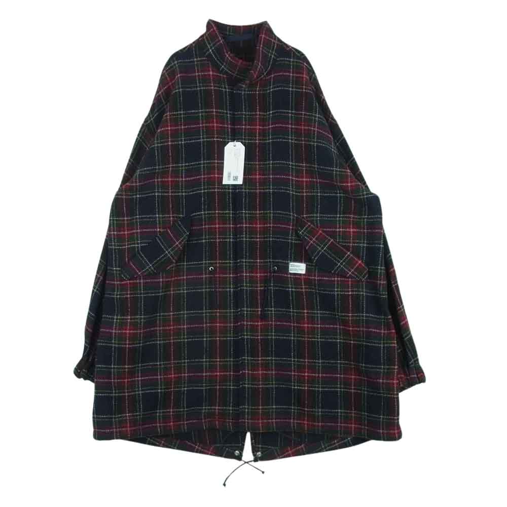 ベドウィンアンドザハートブレイカーズ 23AB5602 WOOL TYPE M-65 MILITARY COAT MOON社製 シェットランドウール生地 フィッシュテール モッズ コート ネイビー系 レッド系 グリーン系 2【新古品】【未使用】【中古】