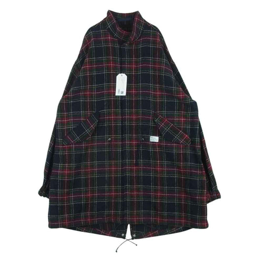 ベドウィンアンドザハートブレイカーズ 23AB5602 WOOL TYPE M-65 MILITARY COAT MOON社製 シェットランドウール生地 フィッシュテール モッズ コート ネイビー系 レッド系 グリーン系 2【新古品】【未使用】【中古】
