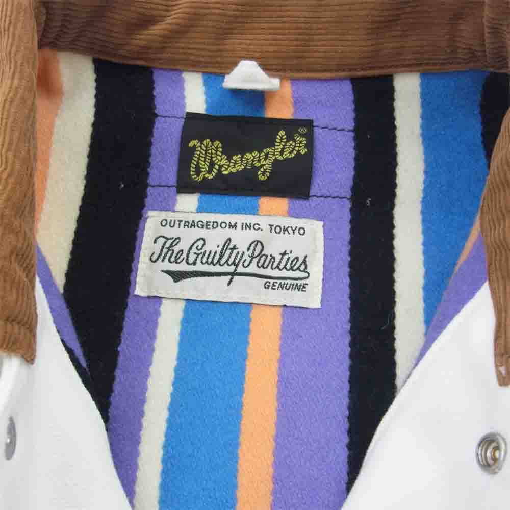 WACKO MARIA ワコマリア 23AW 23FW-WMO-WG01 WRANGLER ラングラー DENIM TRUCKER JACKET デニムトラッカージャケット ホワイト系 M【新古品】【未使用】【中古】