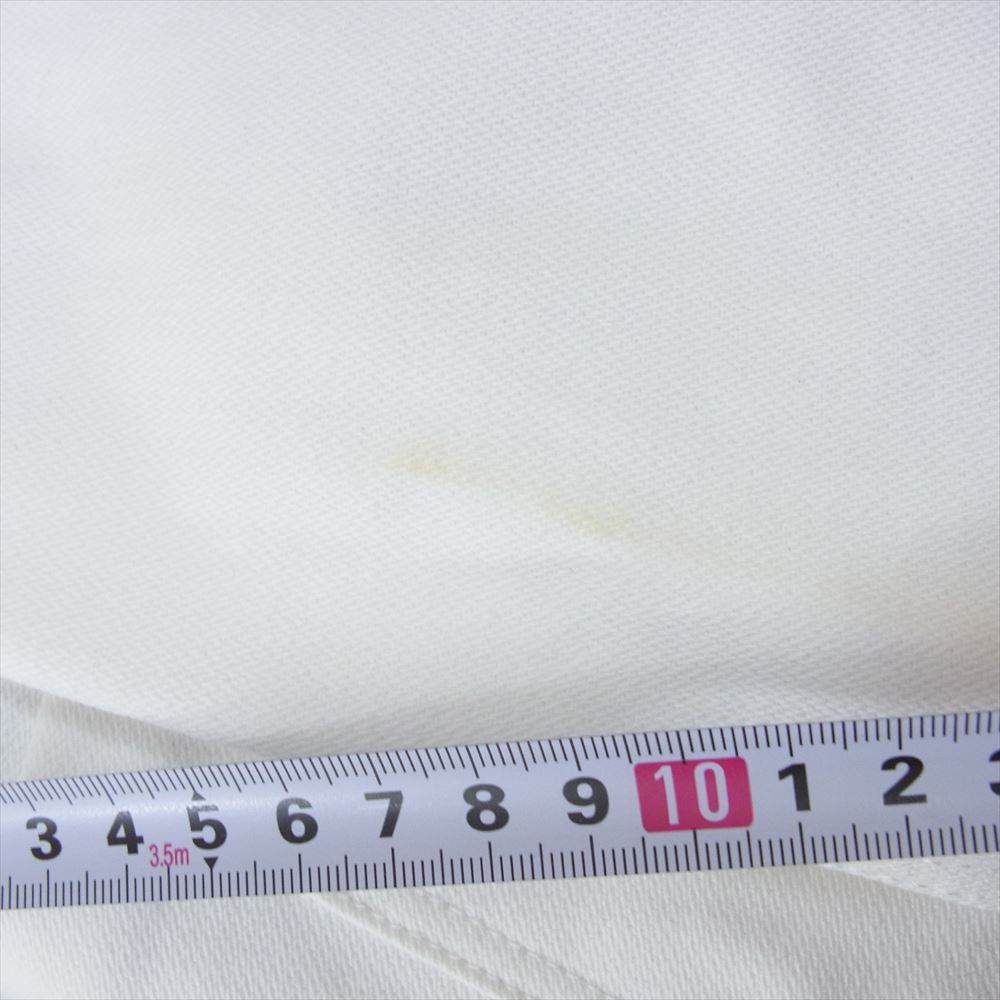 WACKO MARIA ワコマリア 23AW 23FW-WMO-WG01 WRANGLER ラングラー DENIM TRUCKER JACKET デニムトラッカージャケット ホワイト系 M【新古品】【未使用】【中古】